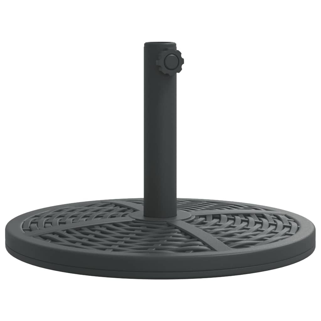 vidaXL Base per Ombrellone per Pali Ø38/48 mm 12 kg Rotonda