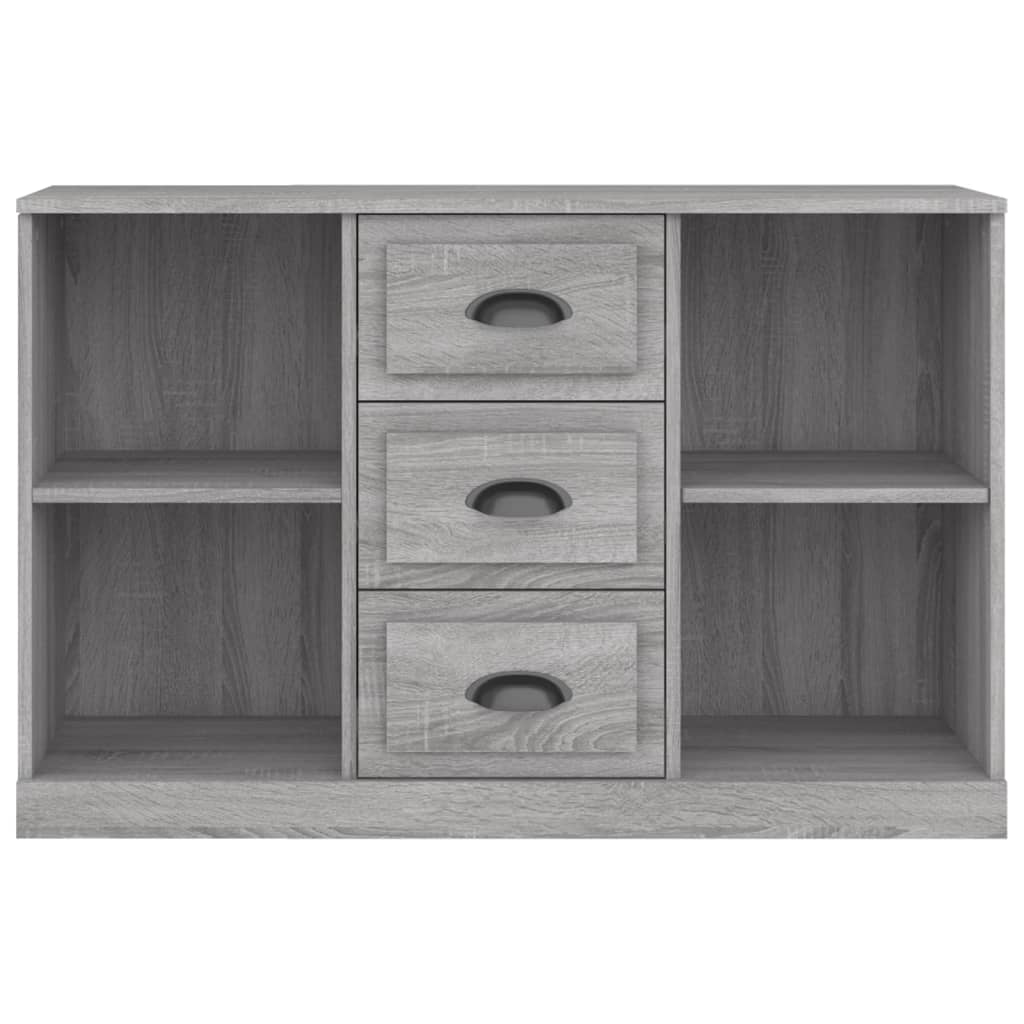 vidaXL Credenza Grigio Sonoma 104,5x35,5x67,5 cm in Legno Multistrato