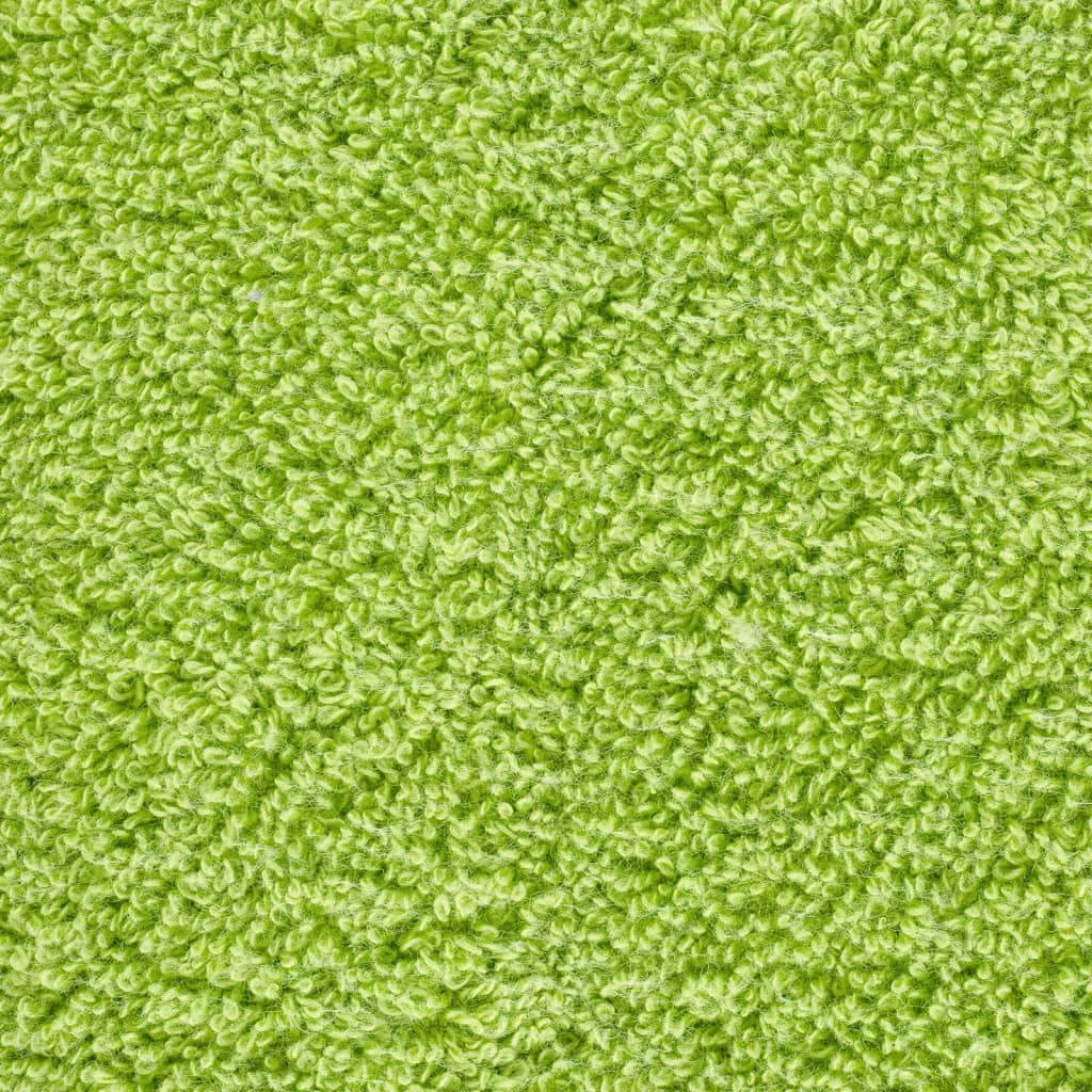 vidaXL Asciugamani SOLUND 10 pz Verde Mela 50x100 cm 600 g/m²