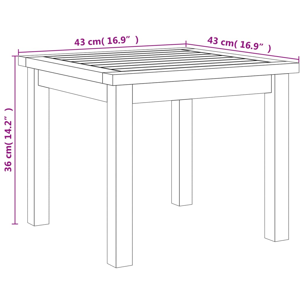 vidaXL Set Salotto da Giardino 5 pz Nero in Polyrattan e Legno Acacia