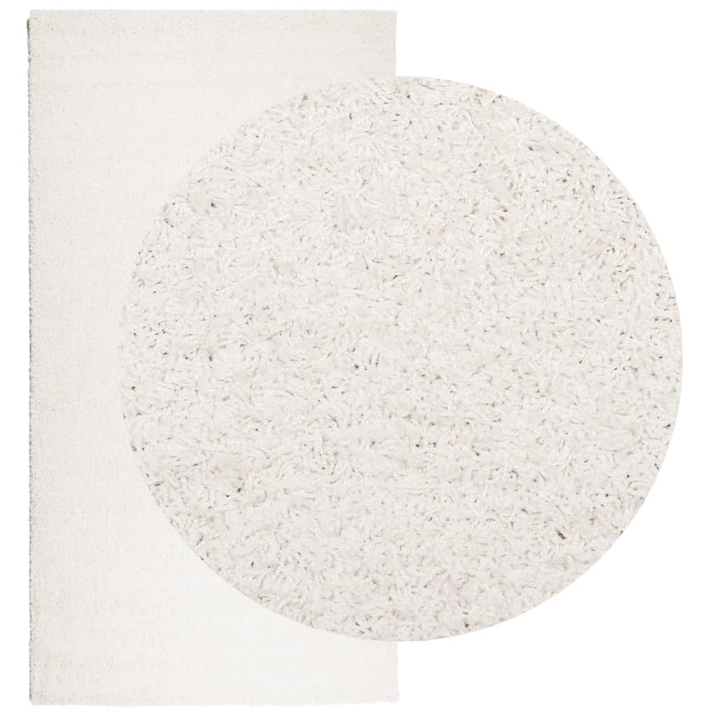 vidaXL Tappeto Shaggy PAMPLONA a Pelo Lungo Moderno Crema 80x150 cm