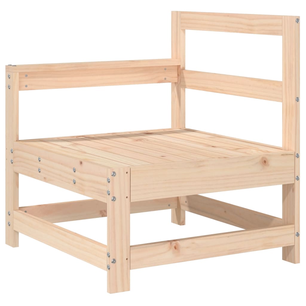 vidaXL Set Salotto da Giardino 7 pz in Legno Massello di Pino