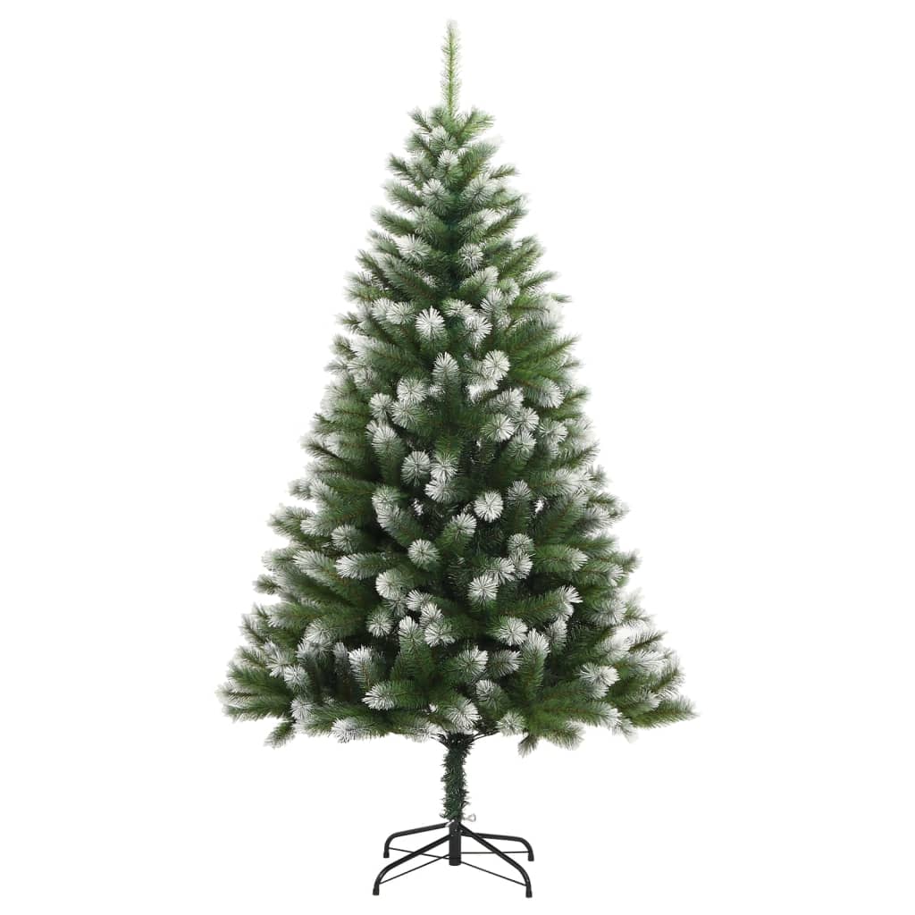 vidaXL Albero Natale Artificiale Incernierato con Neve Fioccata 240 cm