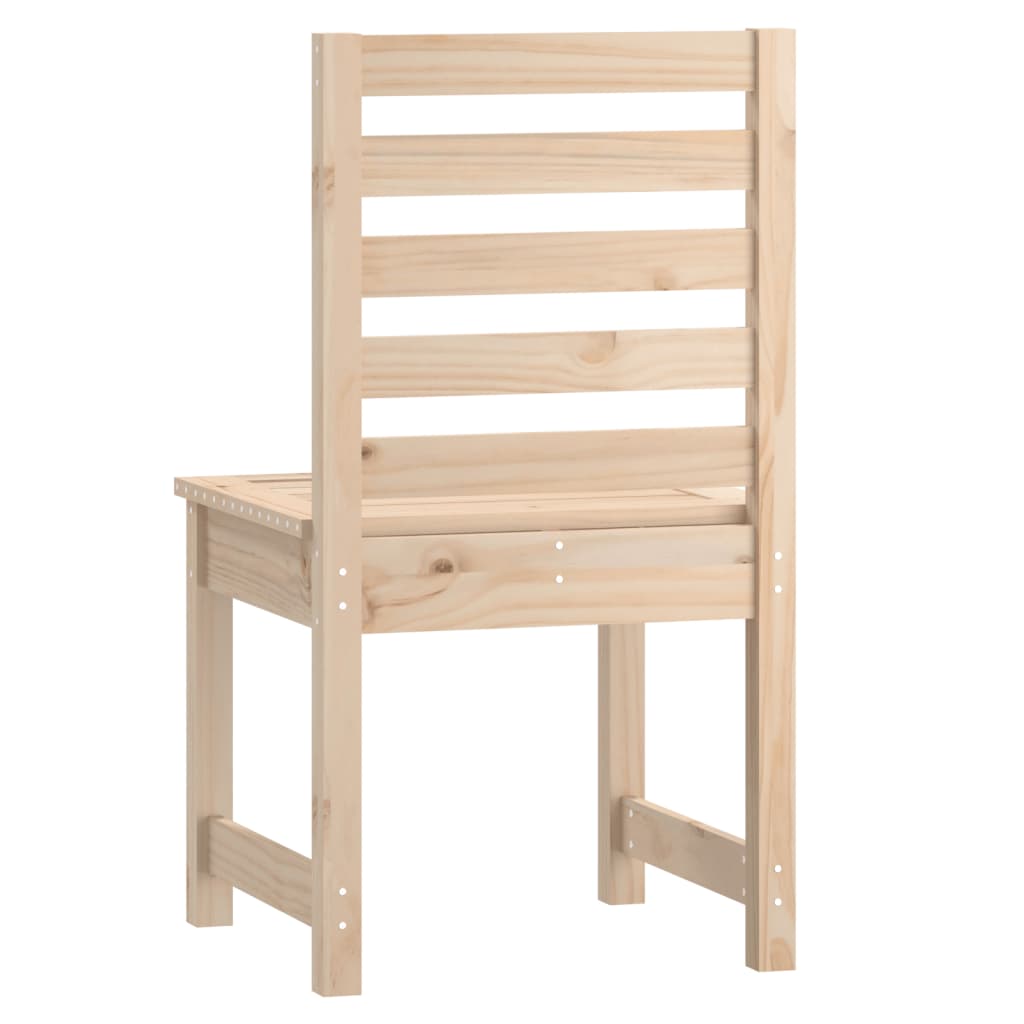 vidaXL Sedie da Giardino 2pz 50x48x91,5 cm Legno Massello di Pino