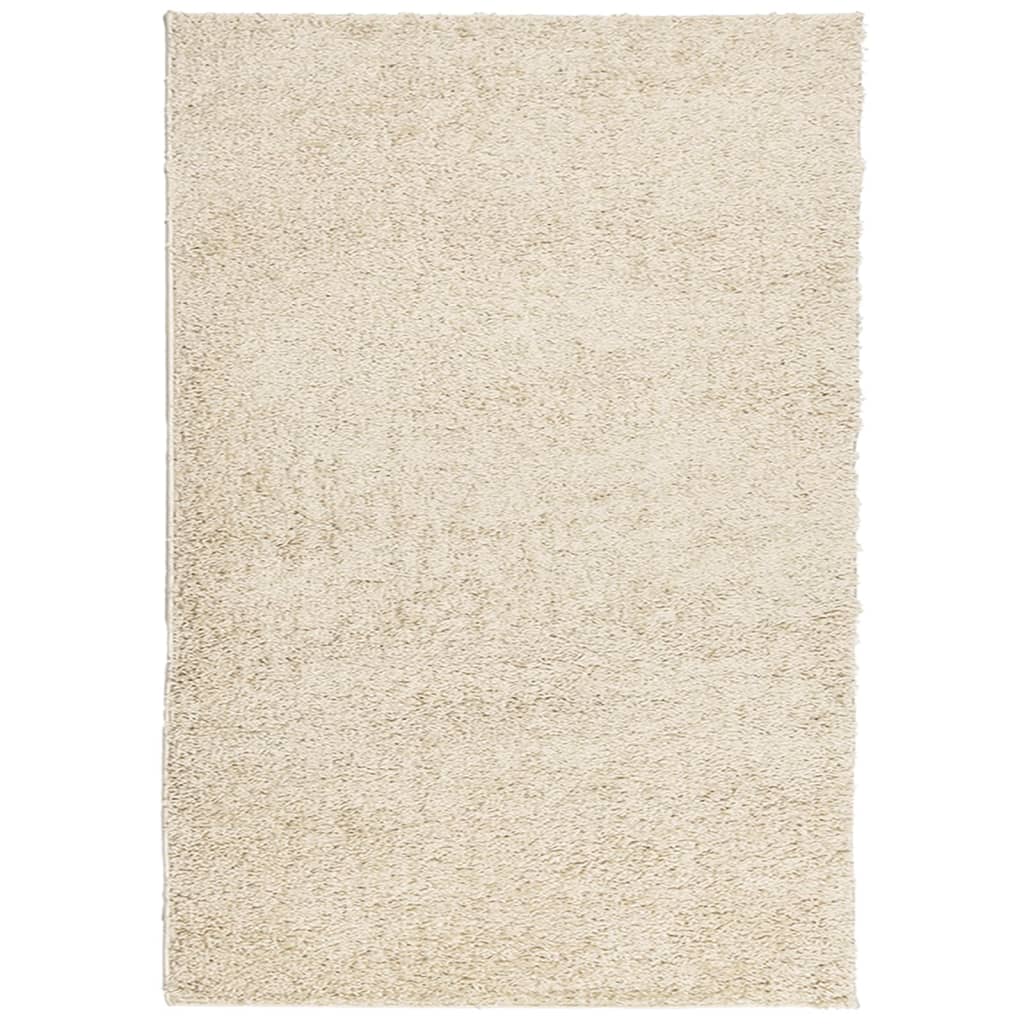 vidaXL Tappeto Shaggy PAMPLONA a Pelo Lungo Moderno Oro 140x200 cm