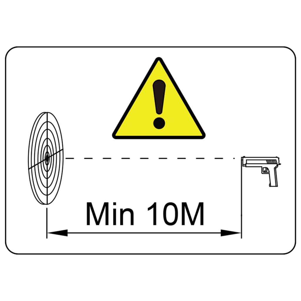 vidaXL Tiro al Bersaglio Magnetico 4 + 1 Bersaglio Design Topo