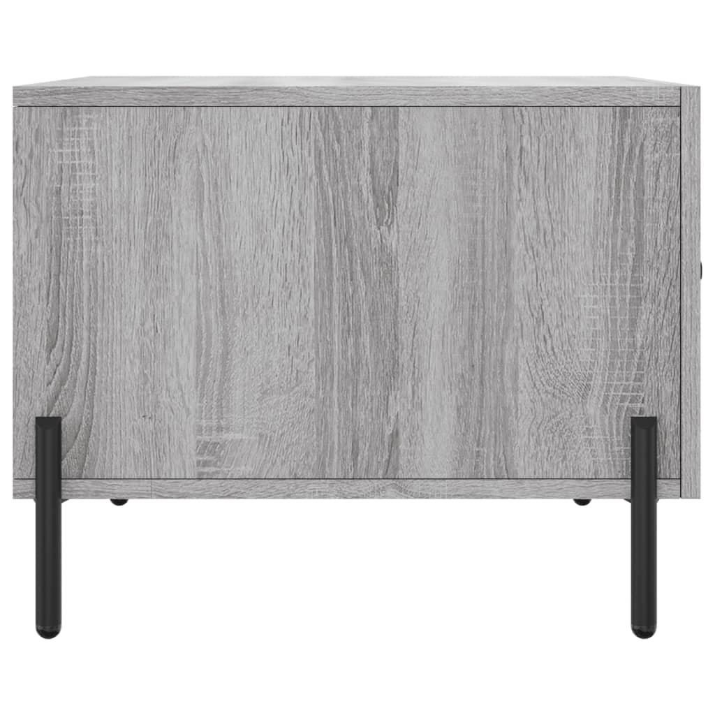 vidaXL Tavolino da Salotto Grigio Sonoma 50x50x40 cm Legno Multistrato