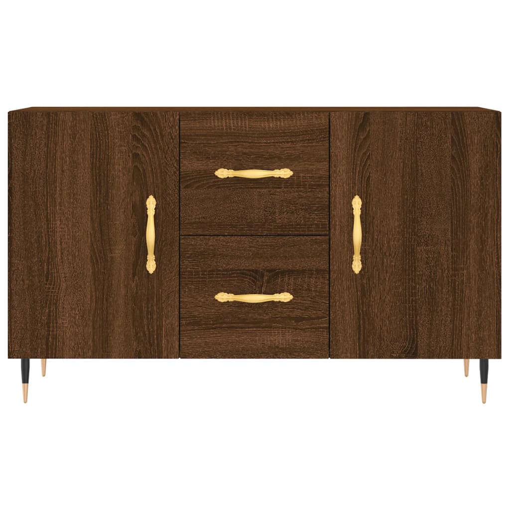 vidaXL Credenza Rovere Marrone 100x36x60 cm in Legno Multistrato