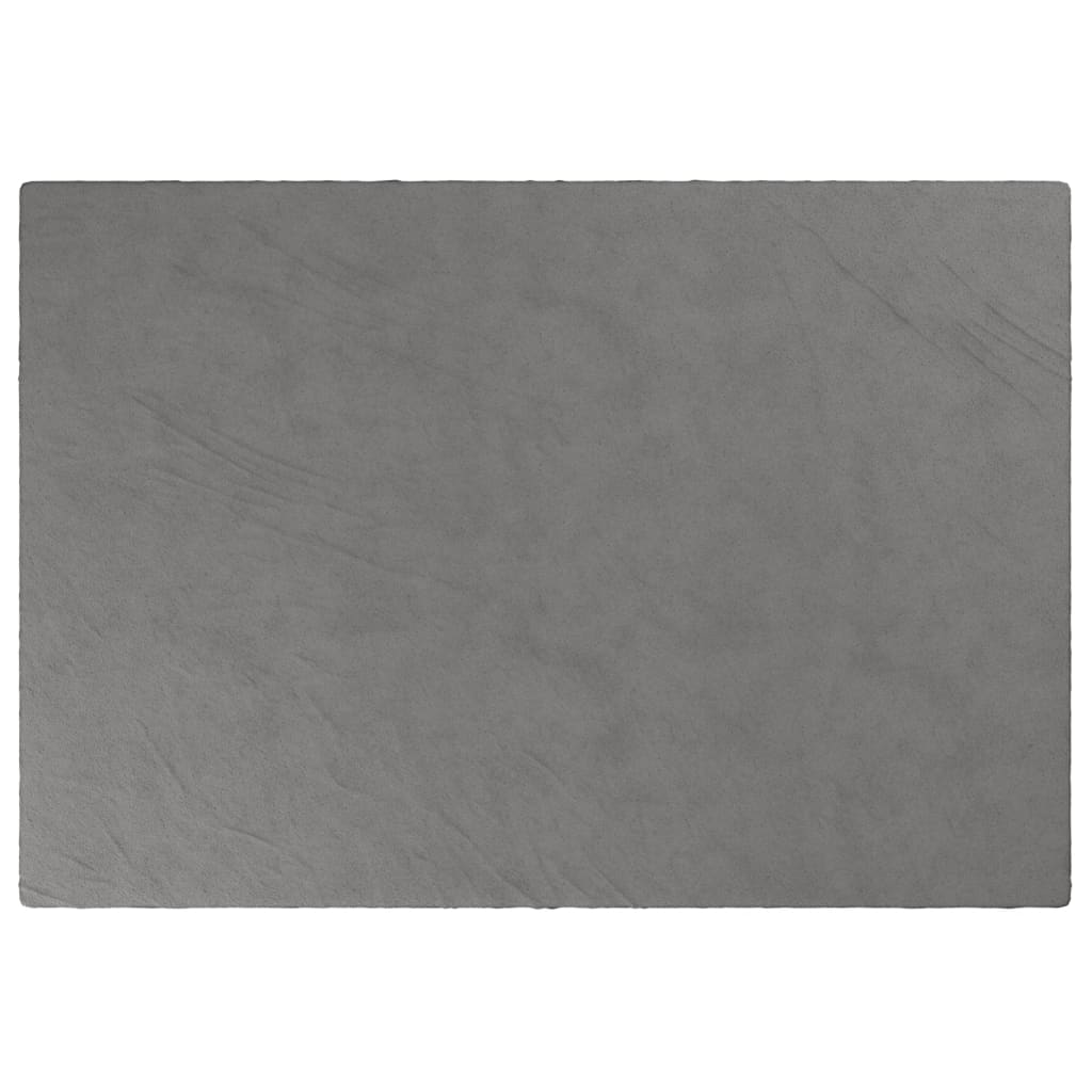 vidaXL Coperta Ponderata con Copertura Grigia 137x200 cm 10 kg Tessuto